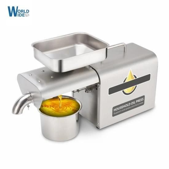 Automatic Stainless Steel Family Type Cold Pressing Mini Coconut Oil Press Machine