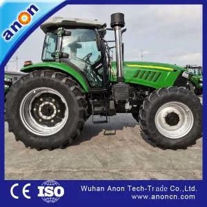 Anon Tractors for Agriculture Machinery 4WD 210HP Wheel Tractor with Loader and Backhoe