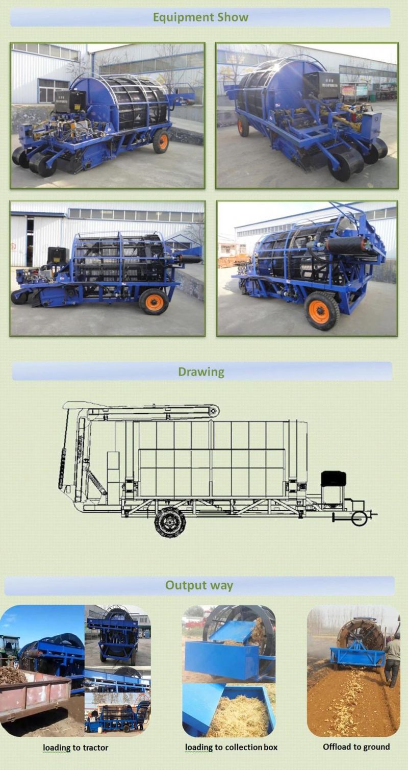 Stone Collecting Equipment for Farm (factory selling customization)
