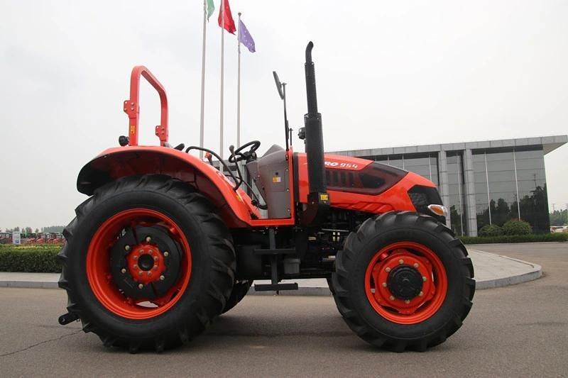 High Quality Low Price Chinese 95HP 4WD for Farm Agriculture Machine Farmlead Tractor with Cabin