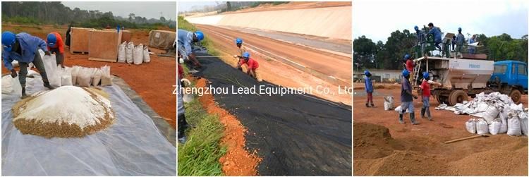 Hydro Seeding Construction Technology Use for Stone Slope