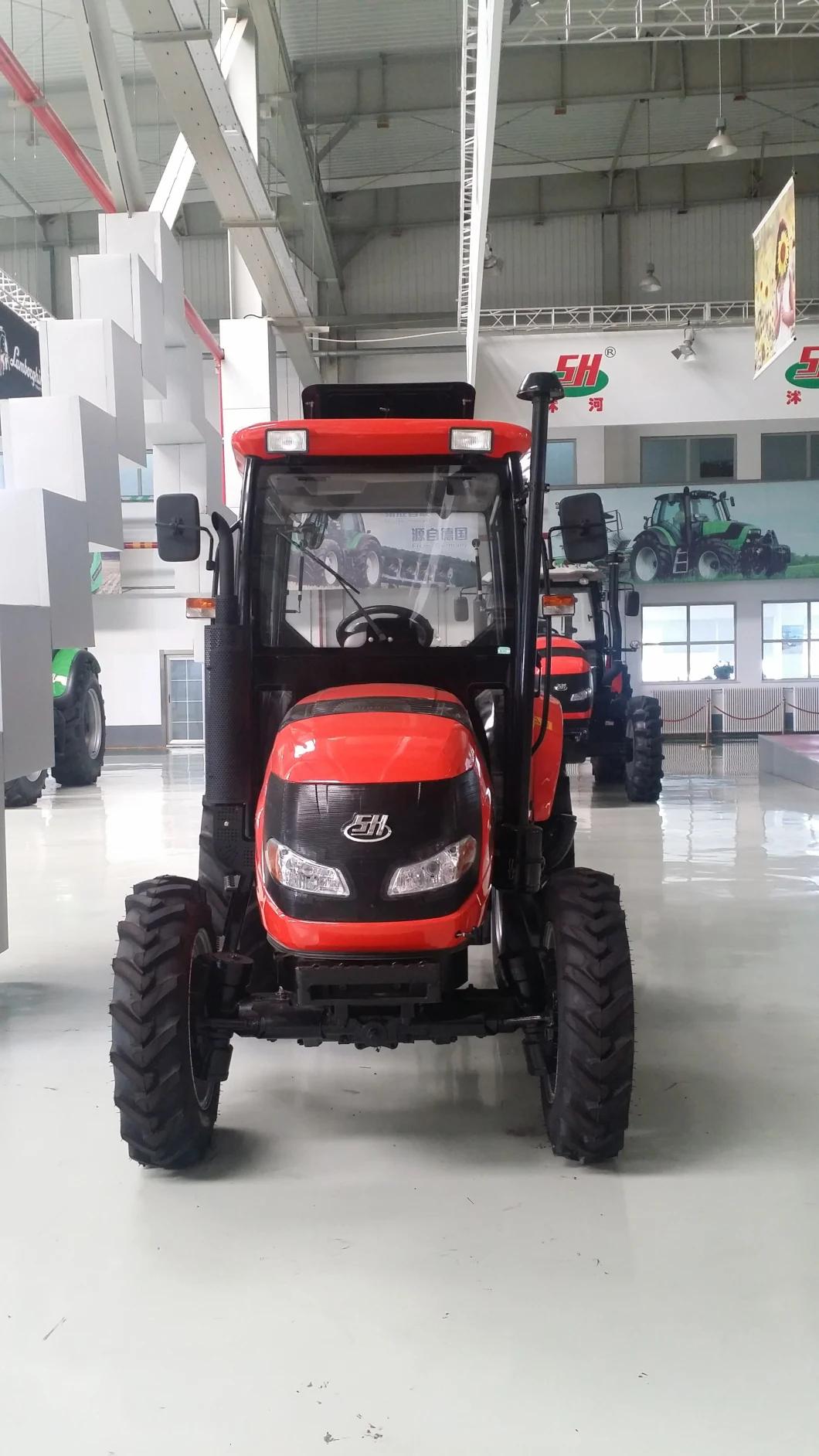 High Quality Low Price Chinese 45HP 4WD for Farm Agriculture Machine Farmlead Tractor with Cabin
