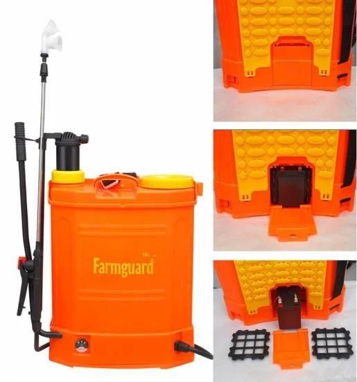 Farmer Tree Sprayer 16L/18L Factory Agriculture Knapsack Battery Power Electric Charged ...