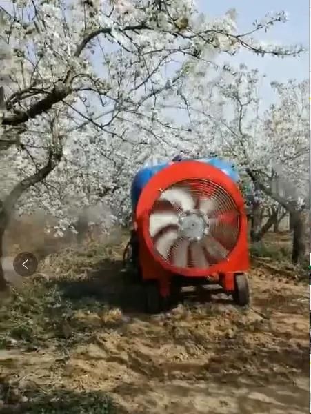 Hot Selling of 600 Liters Tractor Mounted Mist Fog Sprayers, Agricultural Sprayers for Fruit Tree, Agricultural Machine