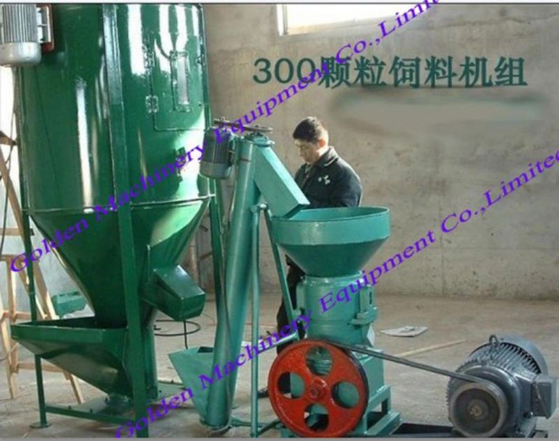 China Small Animal Feed Flat Die Pellet Mill Making Machine