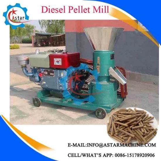 Diesel Enginee Flat Die Animal Feed Mill