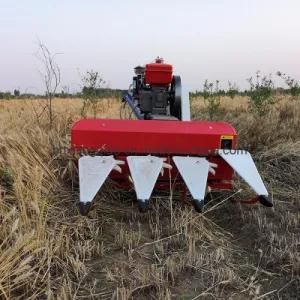 Small Type Diesel or Gasoline Rice Harvester Grain Harvester Manual Harvester Handle ...