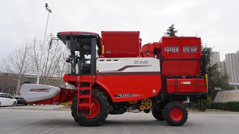 Wheat Harvester New High Efficiency Crawler-Type Rice Combine Harvester