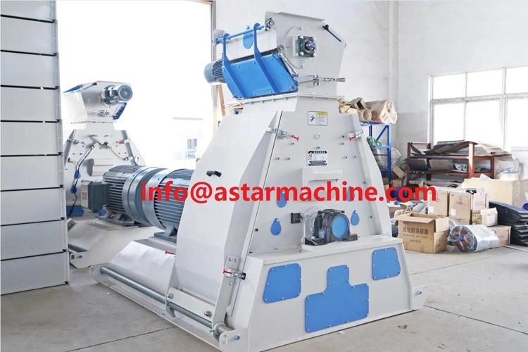 Ce Approved Agriculture Animal Feed Hammer Grinder Grain Milling Machine