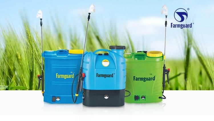 Taizhou Guangfeng 16L Chemical Battery Electric Operated Backpack Sprayer Solar Panel Sprayer