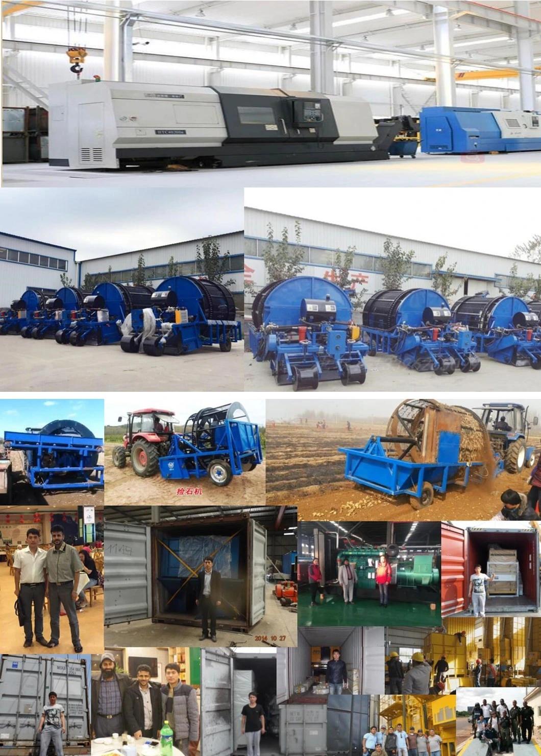 Rotary Tractor Type Stone Separator/ Stone Picking Equipment (factory selling customization)
