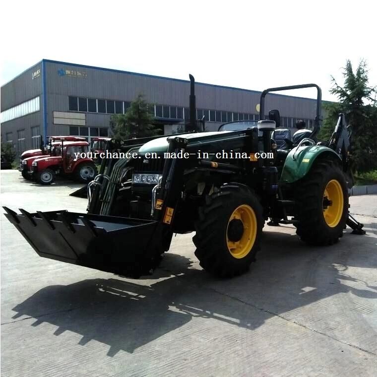 France Hot Sale Tz08d Euro Quick Hitch Type 55-75HP Tractor Mounted Front End Loader with Ce Certificate