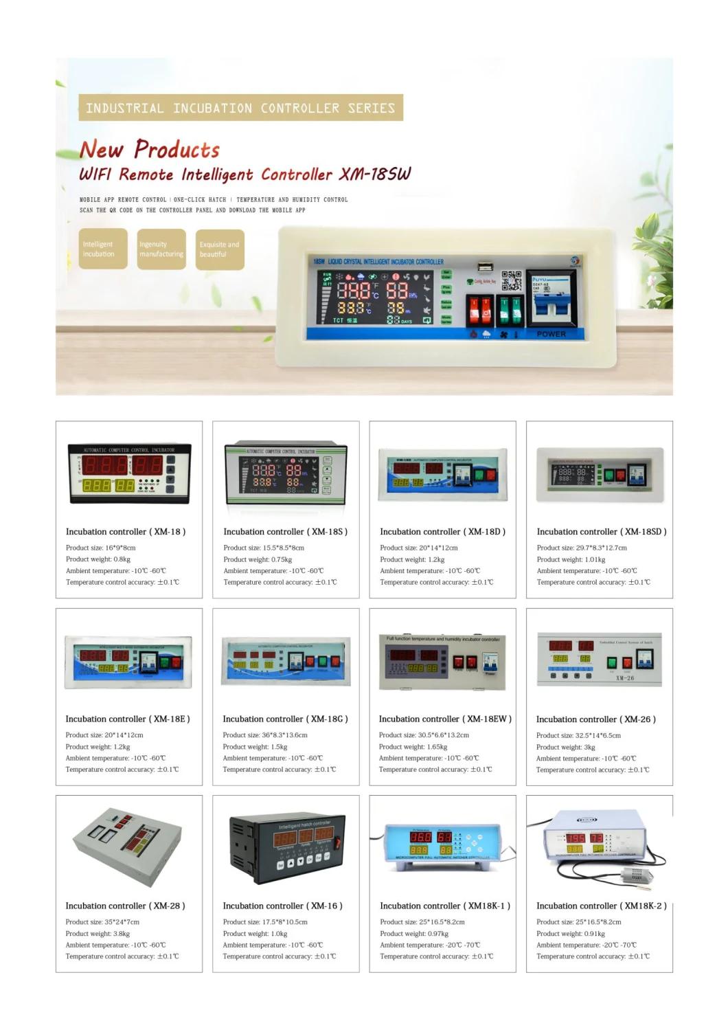 Chicken Hatchery Poultry Eggs Incubator Controller of Xm Series