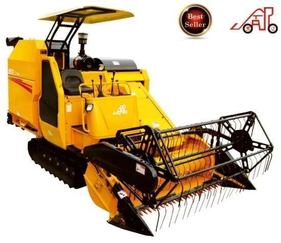 Farm Rice Agricultural Machinery Combine Harvester 4lz-4.6 Rice, Wheat, Soybean, Corn