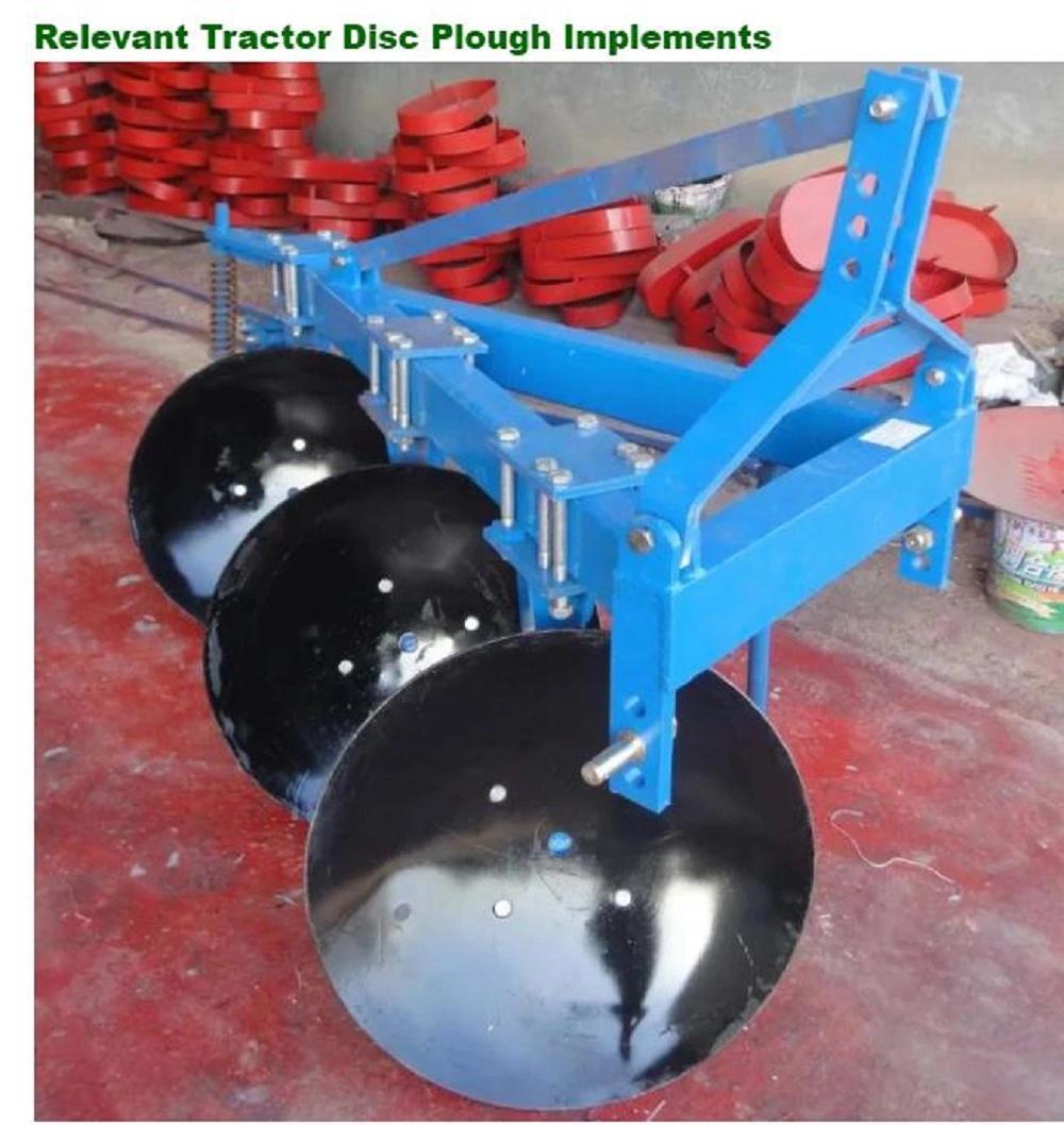 2021 New Hand Isc Plough Hand Tractor 2 Discs Plow Small Farm Machine From China