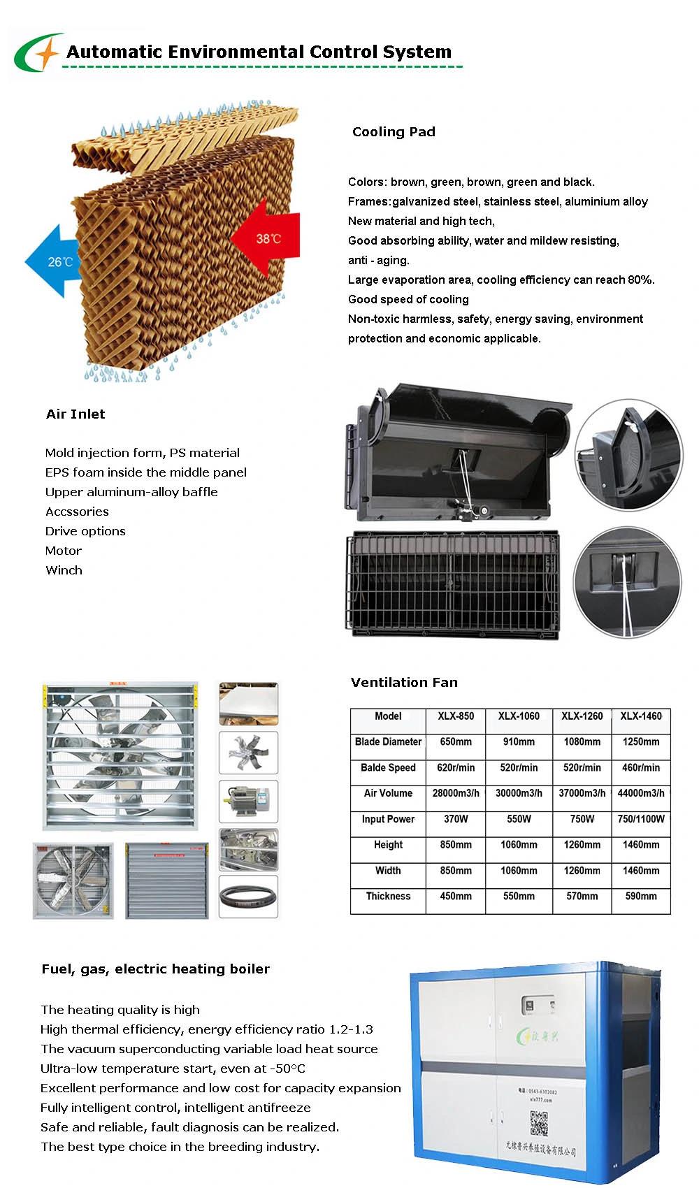 Boiler Chicken Open House Battery Cage System for Wholesales