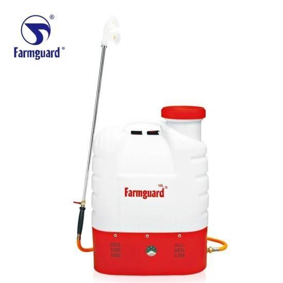 16 Liters Knapsack Battery Operated Spray 12V Diaphragm Pump Farm Chemical Weed and Pest ...