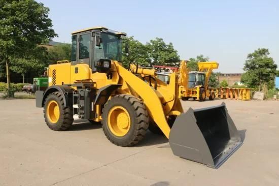 China Factory Luqing Front End Wheel Loader Lq928 with Rated Load 2.8t with Standard ...