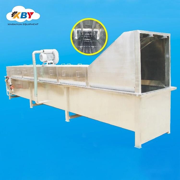 Online Chicken Foot Scalding Machine for Poultry Farm Slaughtering Processing