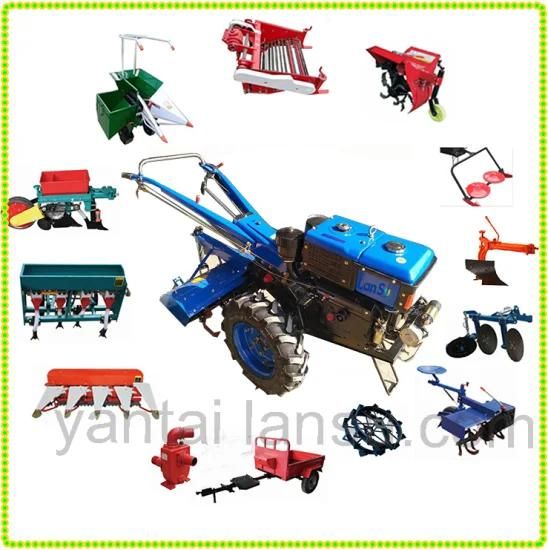 China Hot Sale Good Quality Walking Tractor Farm Cultivator Mini Tractor