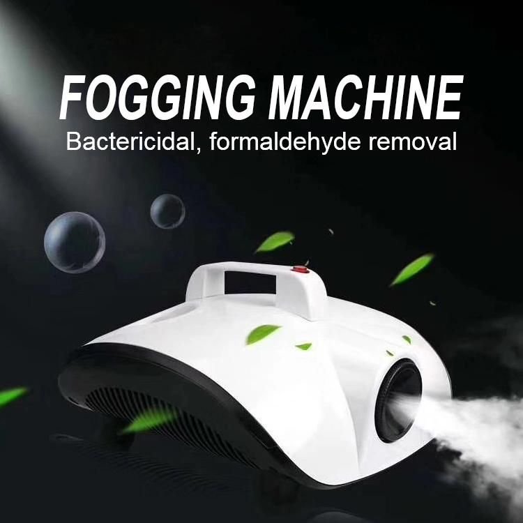 Mini 1500W Disinfection Fog Machine Electric Fog Machines Disinfetant Fog Machine for Office, Car, House, Hotel