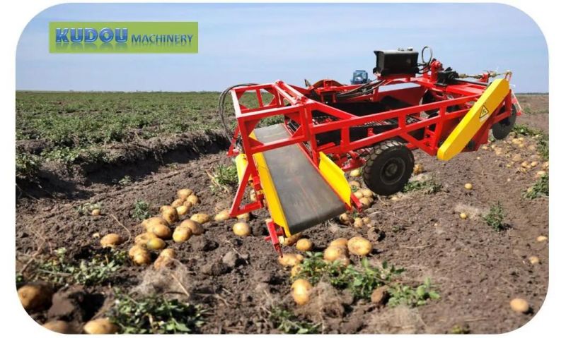 Traction Type Potato Harvester /Potato Harvesting Machine (factory selling customization)
