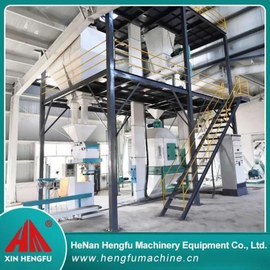 Capacity Customized Poultry Livestock Chicken Cattle Animal Feed Pellet Machine Making ...