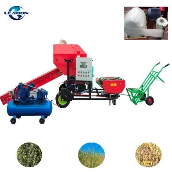 Corn Round Silage Mini Hay Baler Packing Machine for Wrapping