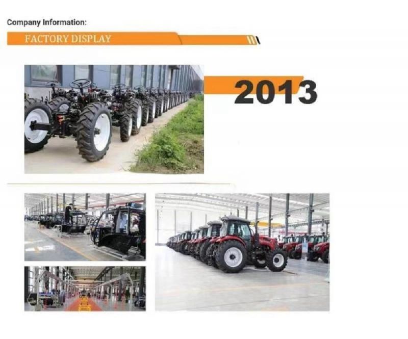 4WD 40HP 2WD Mini Small Farm Crawler Tractor Orchard Paddy Lawn Big Garden Walking Diesel China Agricultural Machinery Tractor