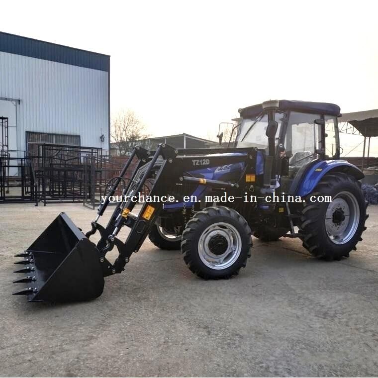Tz12D Australia Hot Sale Quick Hitch Type 90-140HP Wheel Tractor Front End Loader