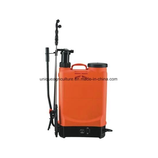 16L Battery and Manual 2 in 1 Agricultural Spray Pump Portable Electric Power Sprayer