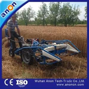 Anon 4 Wheels Riding Type Harvester Wheat Paddy Rice Reaper Rice