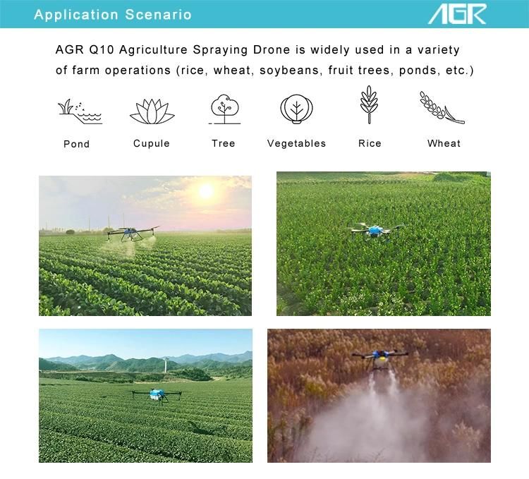 Commercial Top Selling Intelligent Modular Design Planting Spraying Drone Uav for Farmer