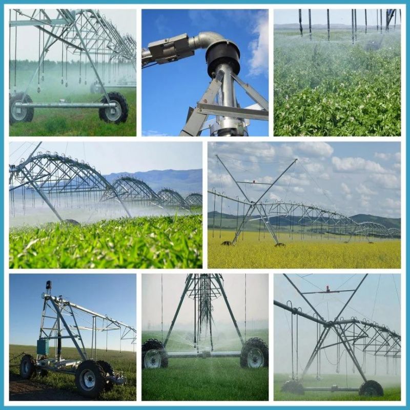 Agriculture 300m 400m Galvanized Steel Big Water Reel Irrigation Systems