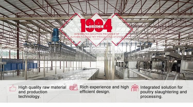 New Technology with ISO9001 Poultry Chicken Processing Production Line