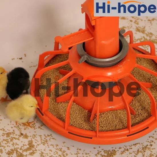 Fully Automatic Feeding Line System Pan Feeder Nipple Drinker Poultry Farming Equipment ...