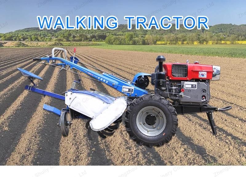 Mini Hand Tractor 20HP Power Tiller Walking Tractor for Sale