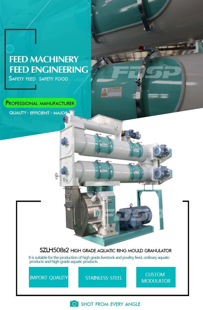 Normal Fish Feed High Capacity Pelletizing Machine by Fdsp