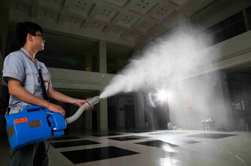 Cold Fogger Nebulizer Garden Fog Sprayer Fogging Spray Machine for Sterilization