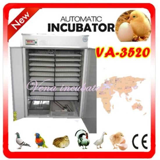 CE Approved Fully Automatic Egg Incubator for Chicken Eggs