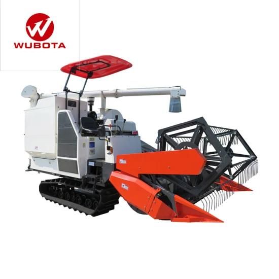 Wubota Machinery Cheap Price of Kubota Similar Rice Combine Harvester Equipment