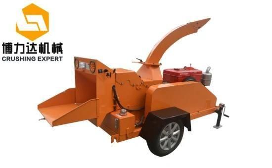 Best Price High Quality Mobile Wood Chipper Diesel Wood Chipper with Ce