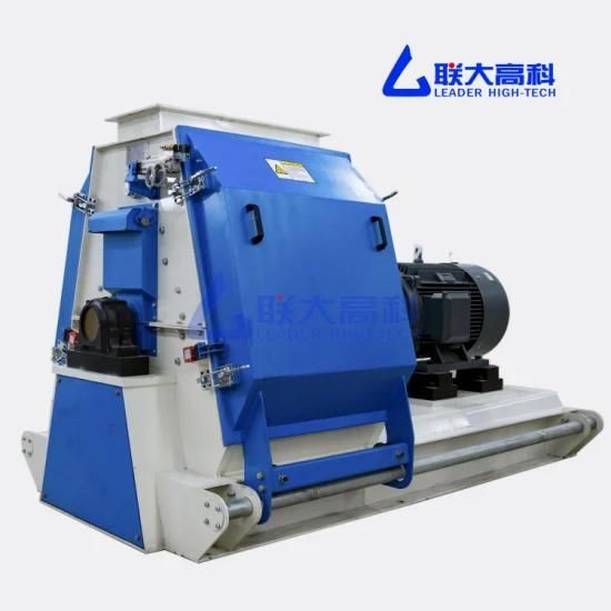 10 T Capacity Poultry Feed Crushing Machine, Grain Pulverizer Wheat Crusher for Rabbit ...
