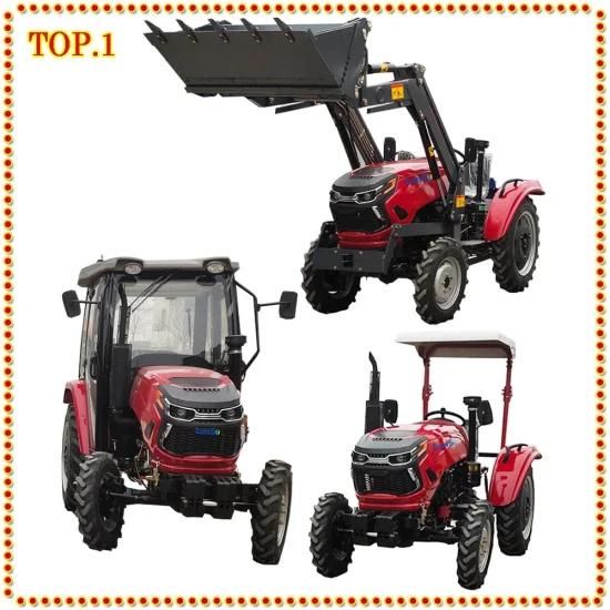 2 Years Warranty Farm Tractors for Agriculture 4WD 70HP with Cabin