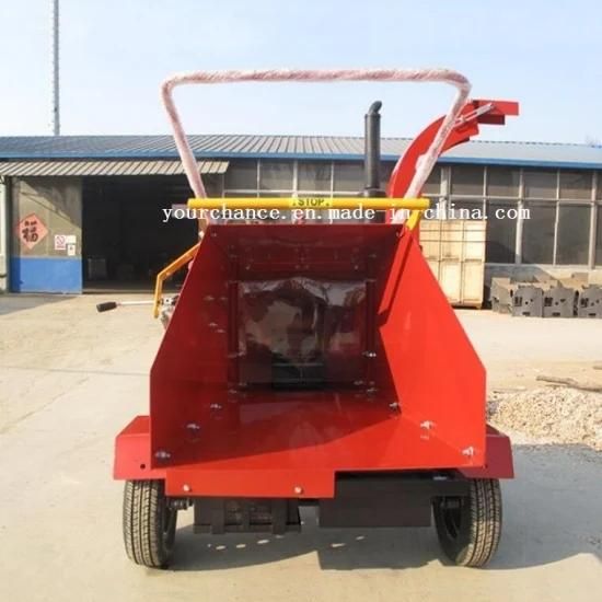 Factory Supply Forestry Machine Wc-18 18HP Selfpower China Cheap Hydraulic Feeding Wood ...