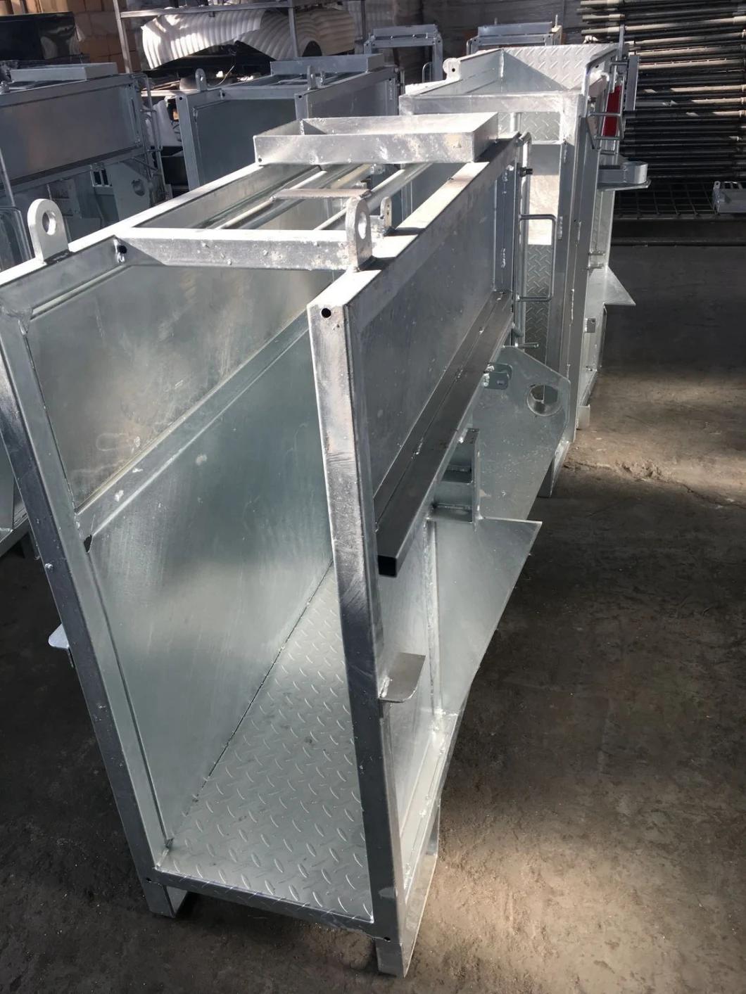 Hot Dipped Galvanised Livestock Machinery Calf Box for Sale