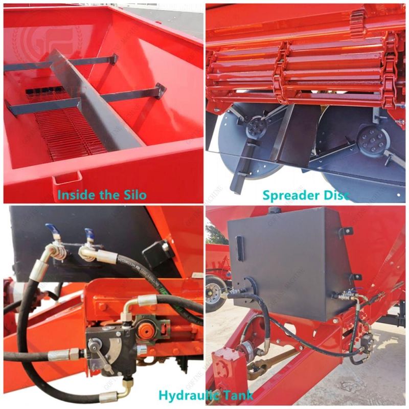 Tractor Mounted Agriculture Machine Fertilizer Sand Spreader