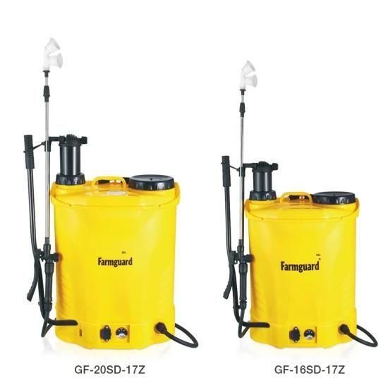 20liters Hot Sale 2 in 1 Manual and Rechargeable Battery Sprayer