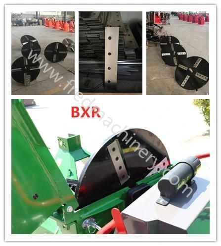 CE Standard Forestry Machine Self-Contained Hydraulic Oil Tank Wood Chopper