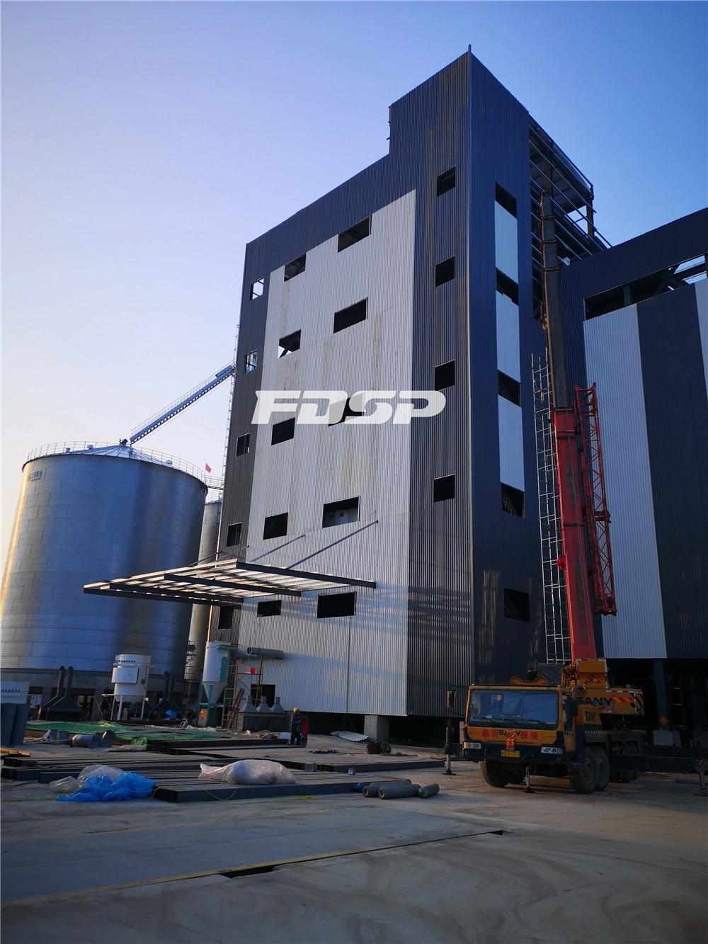 China Big Capacity Production Line 150tph Corndeep Processing Production Line